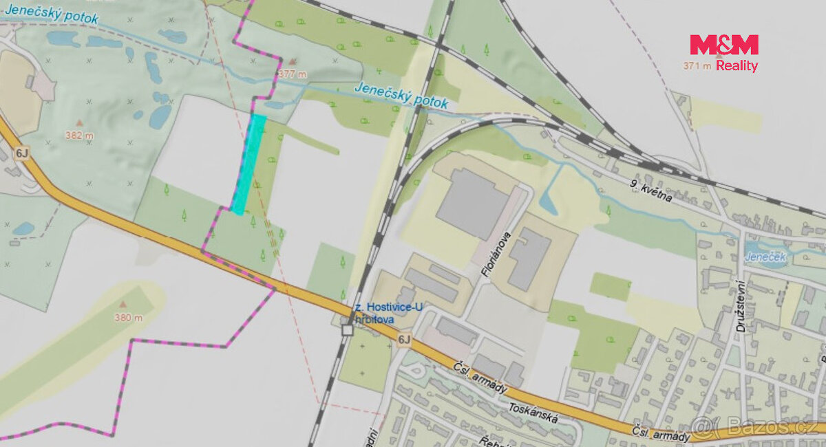Prodej pole, 4929 m², Hostivice-Litovice - 2
