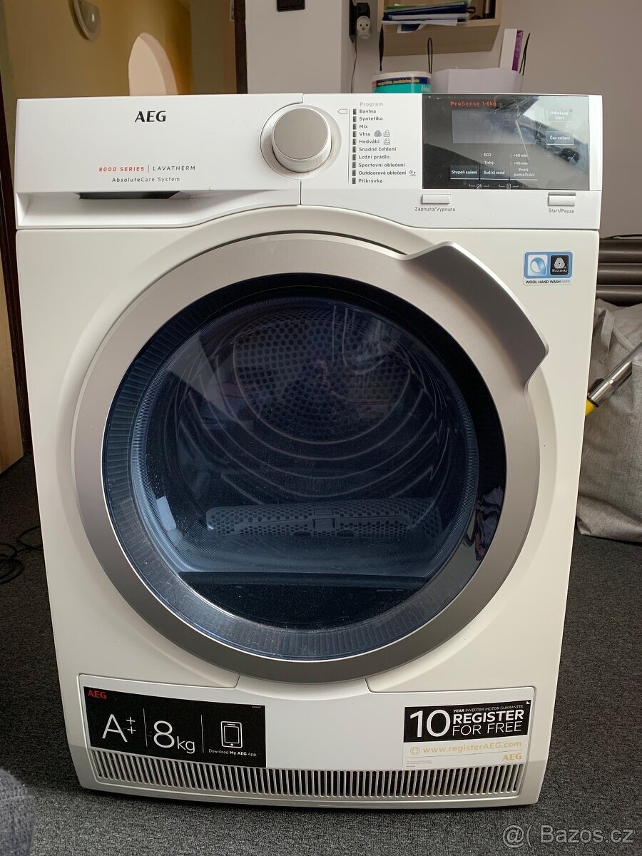 Sušička AEG8000L A+++ - 2