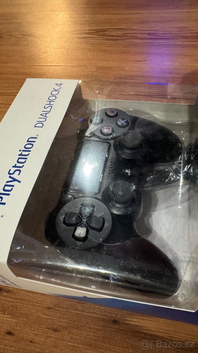Ovladač PS4 DualShock 4 🎮 Černý + kabel - 2