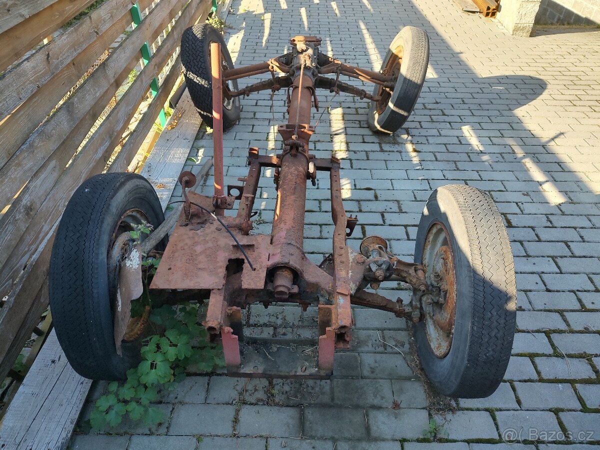 Podvozek Škoda Populár - 2