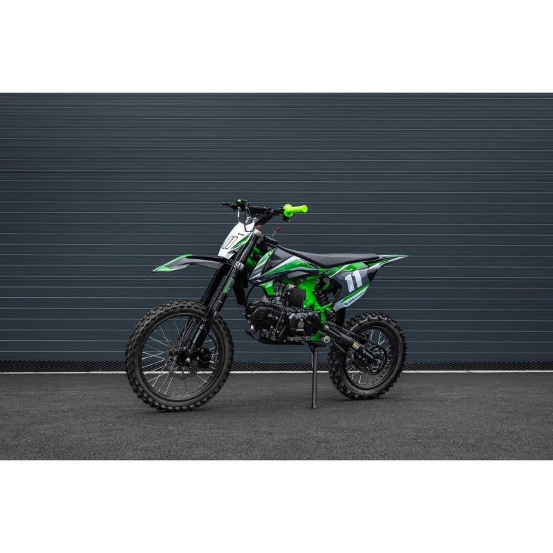 Pitbike Leramotors Shark 125ccm, el. start, zeleny