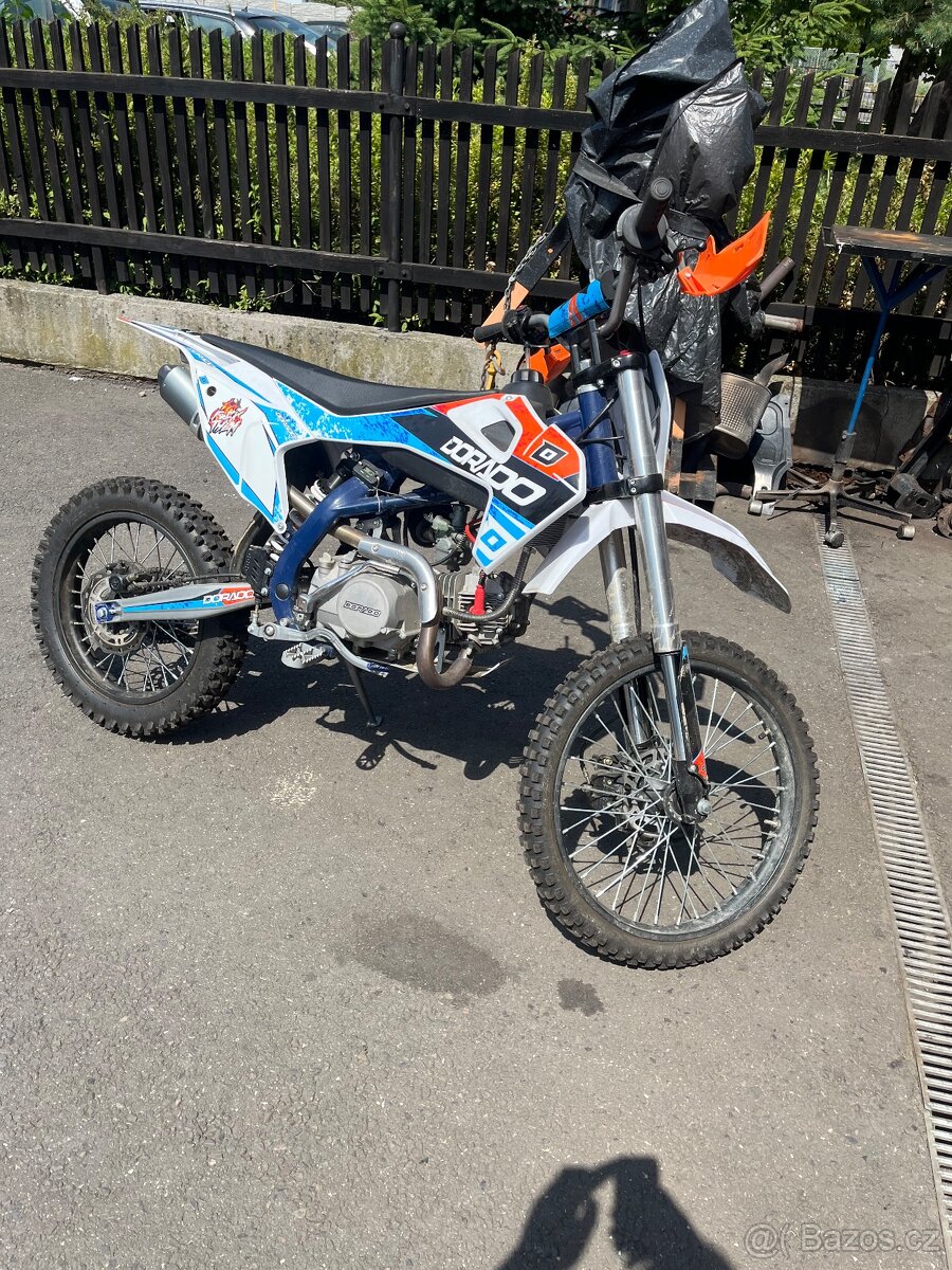 Pitbike dorado 140 ccm