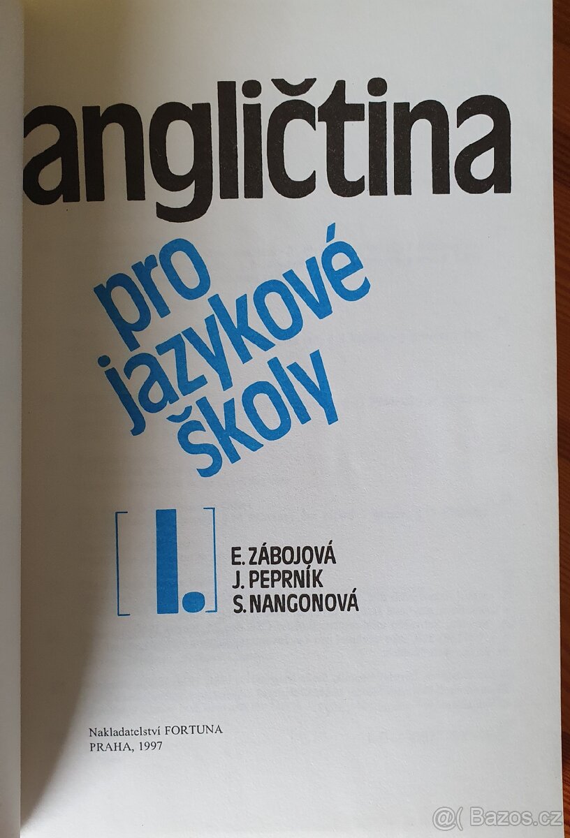 Angličtina pro jazykové školy - 2