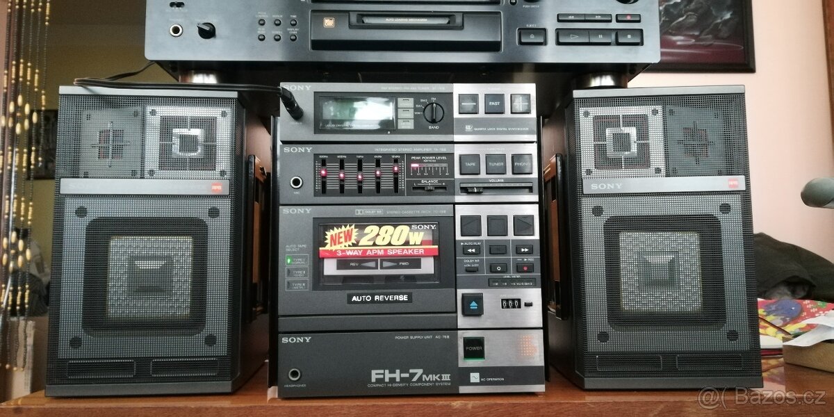 retro rarita vez sony FH-7 - 2
