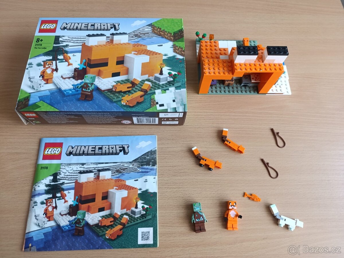 LEGO Minecraft 21178 Liščí domek - 2