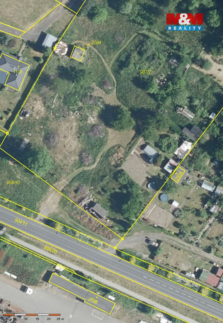 Prodej pozemku k bydlení, 875 m², Ostrov u K.Varů - 2