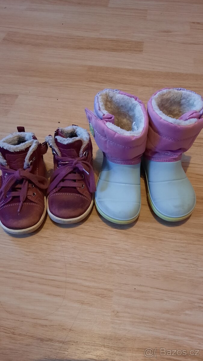 Zimní boty vel.23 - 2