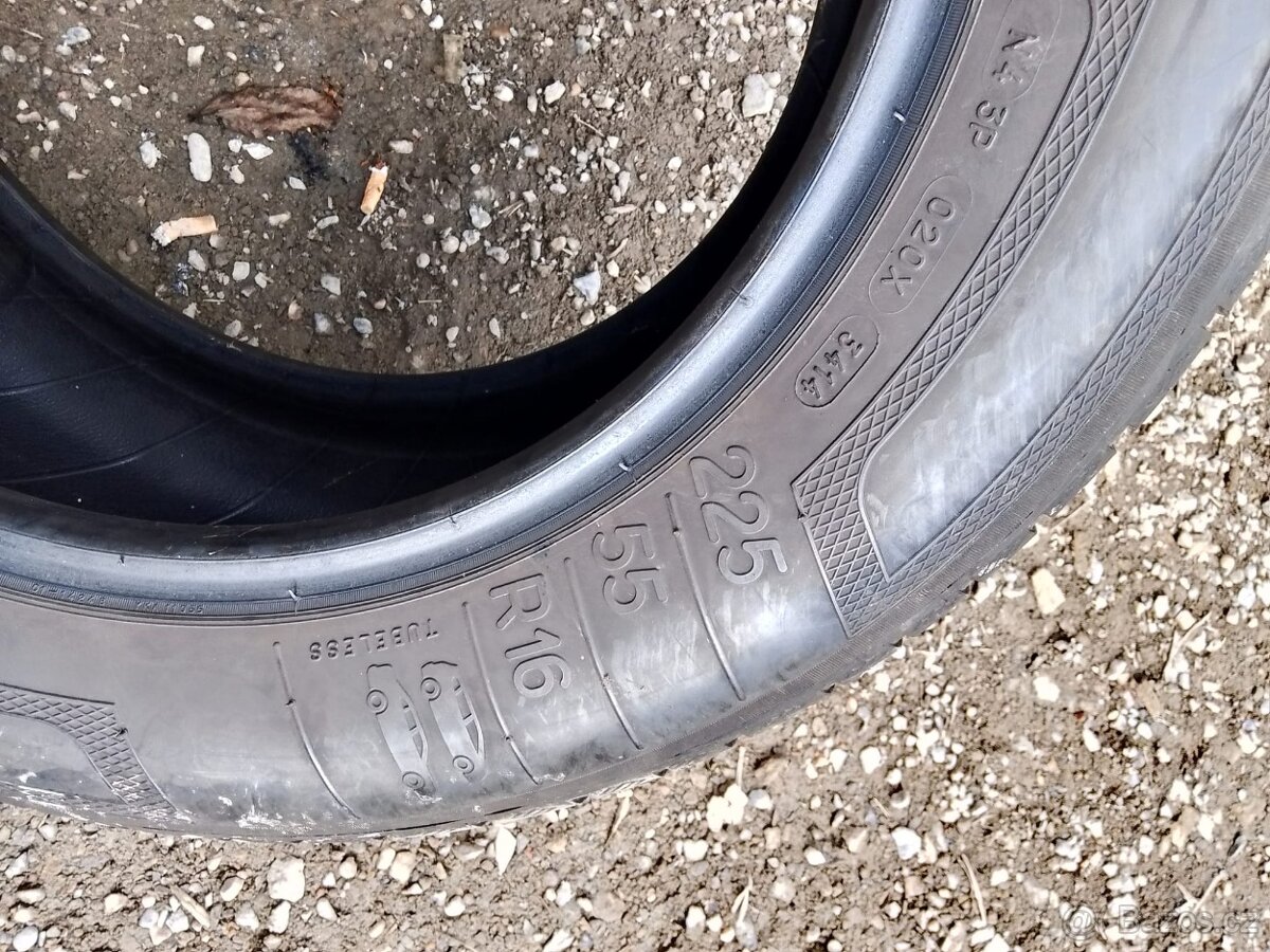 225/55/16 95v Kleber - letní pneu 2ks - 2