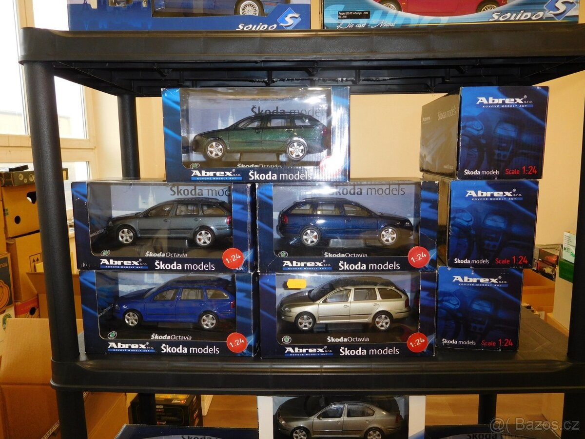 Modely Škoda 1/24 Abrex - 2