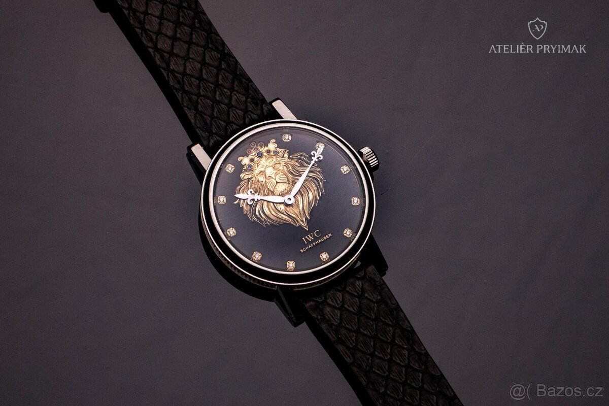 Hodinky IWC SCHAFFHAUSEN "ČESKÝ LEV" 1928 - 2