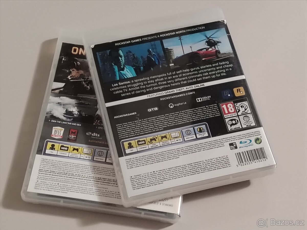 PS3 hry GTA Battlefield - 2