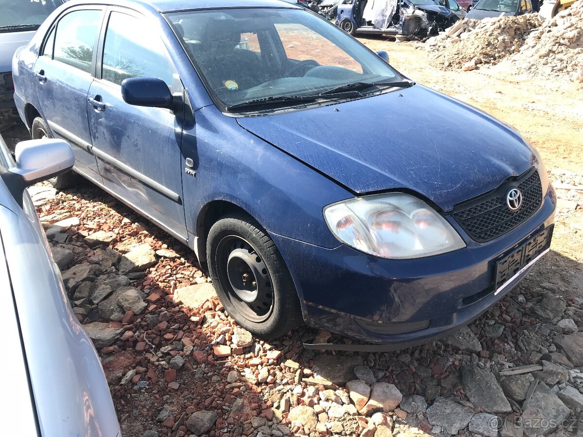 Toyota Corolla 1,4VVT-i 2000 71kW - dily z vozu - 2