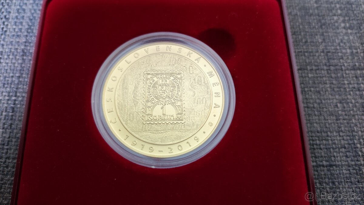 Zlatá 10 000 Kč VZNIK MĚNY, BK (běžná kvalita) - vzácná - 2