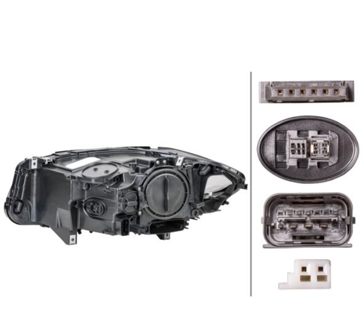 BMW F10 PŘEDNÍ SVĚTLA NOVÉ HELLA BI-XENON - 2