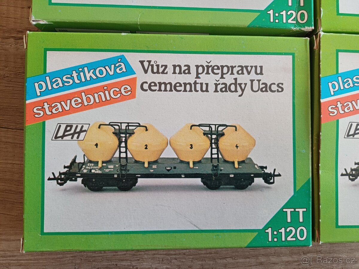 Stavebnice nákladních vagonů. TT - 2