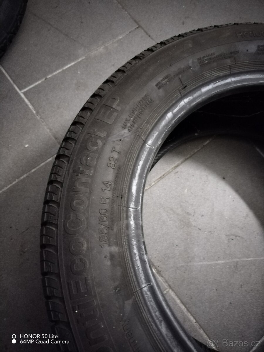 Pneu Continental 185/60 r14 - 2