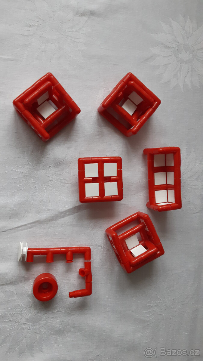 Retro plastový nábytek pro panenky - 2