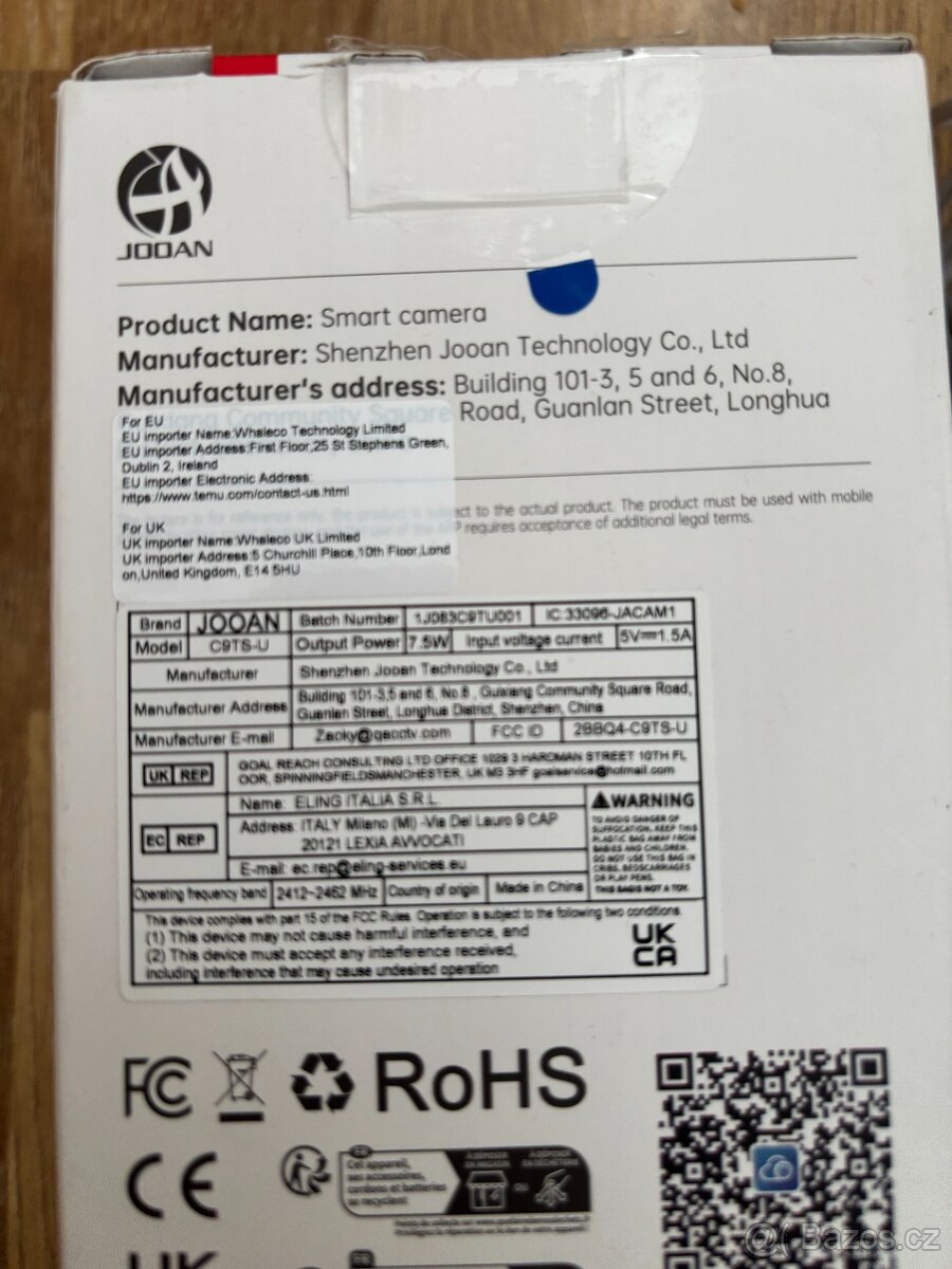 Vnitřní kamera Jooan - 2