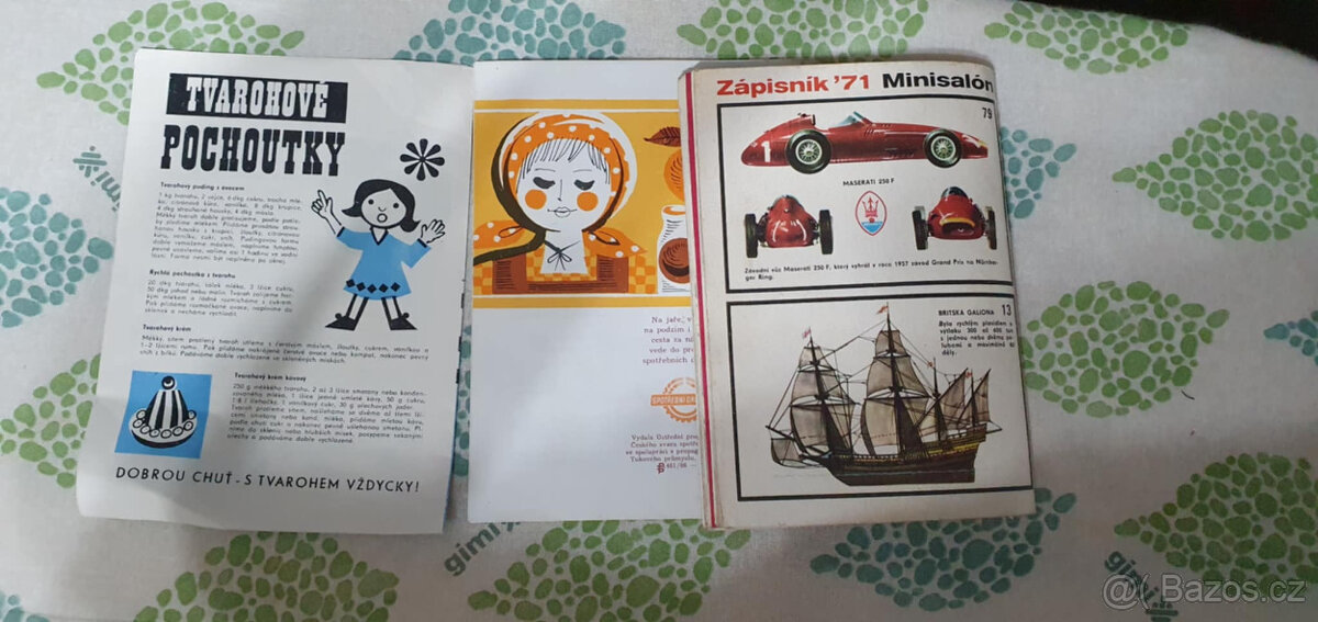 Staré prospekty a zápisník 71 - 2