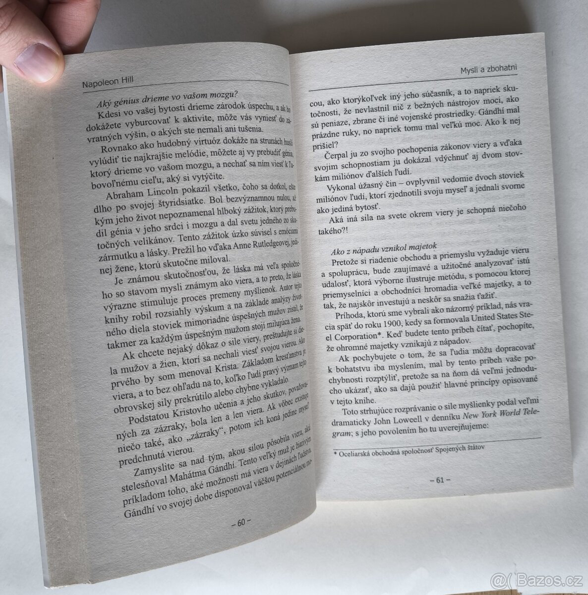 Mysli a zbohatni – Napoleon Hill - 2