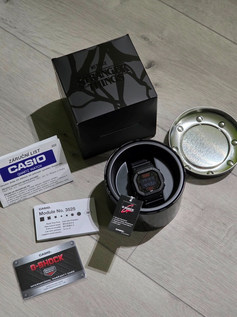 hodinky Casio G-Shock DW-5600STT-1ER Stranger Things - 2