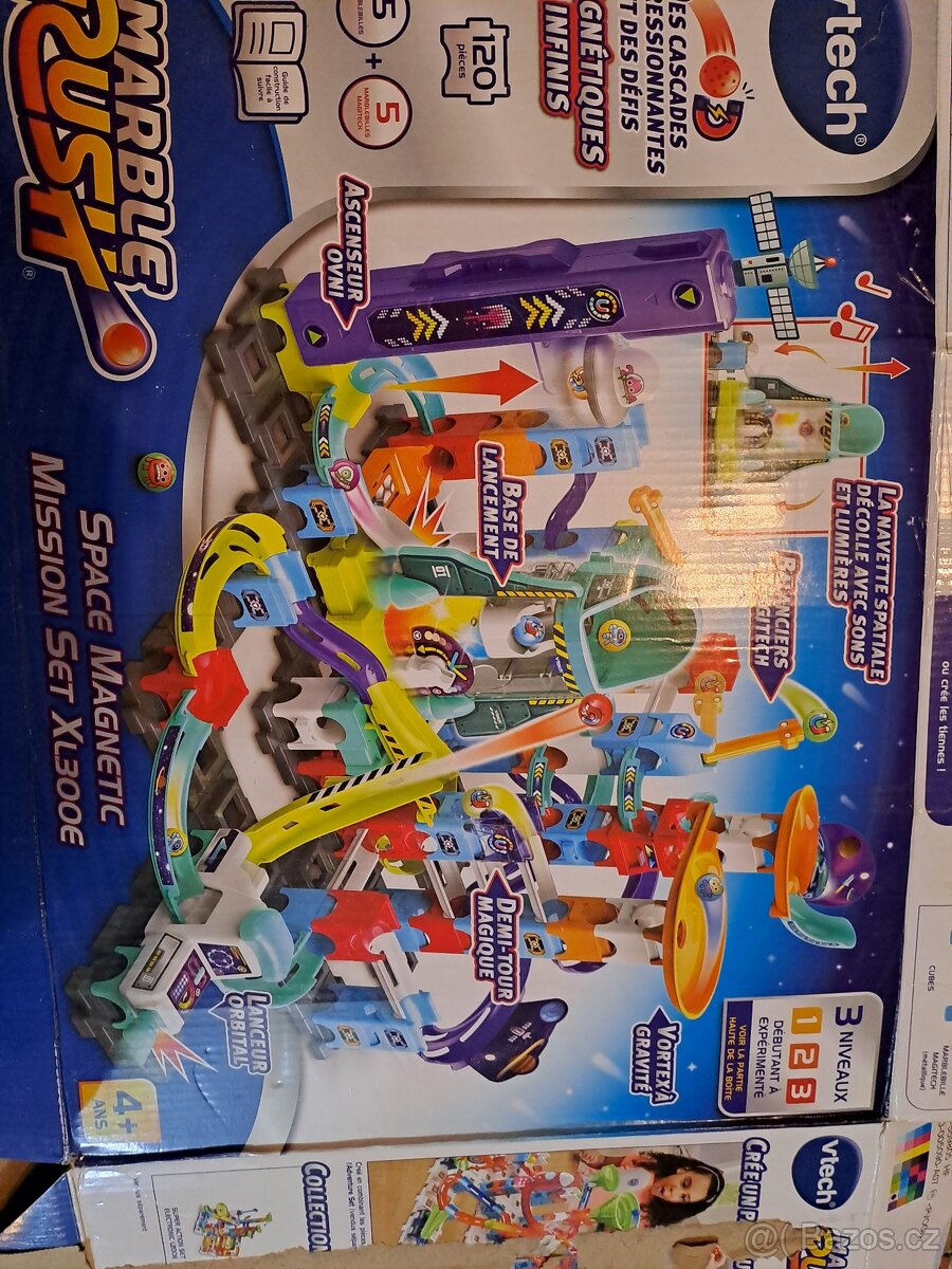 Marble Rush- kulickova drahá Space magnetic set - 2