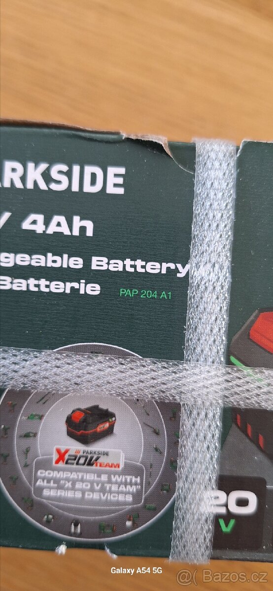 Parkside baterie 20V 4Ah. - 2
