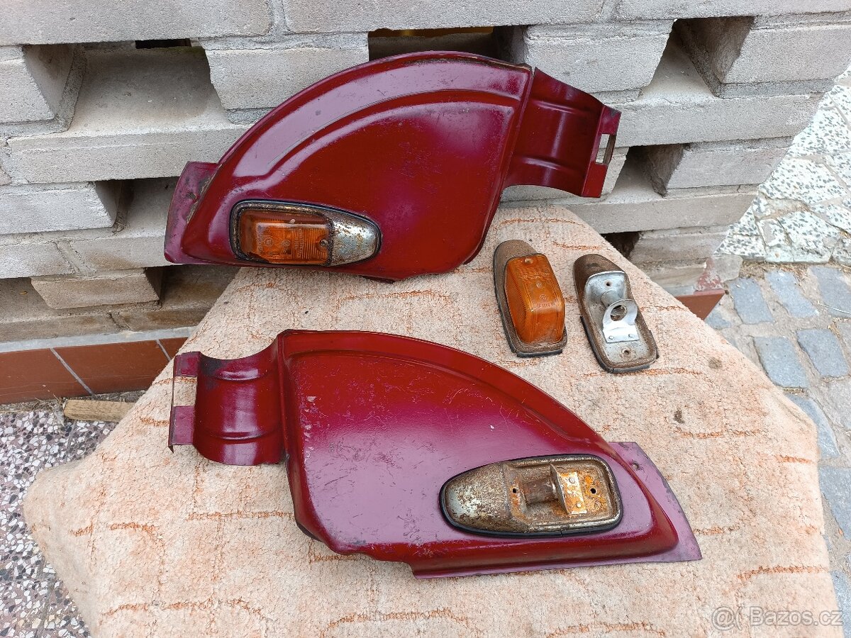 Jawa - krycí plechy - 2