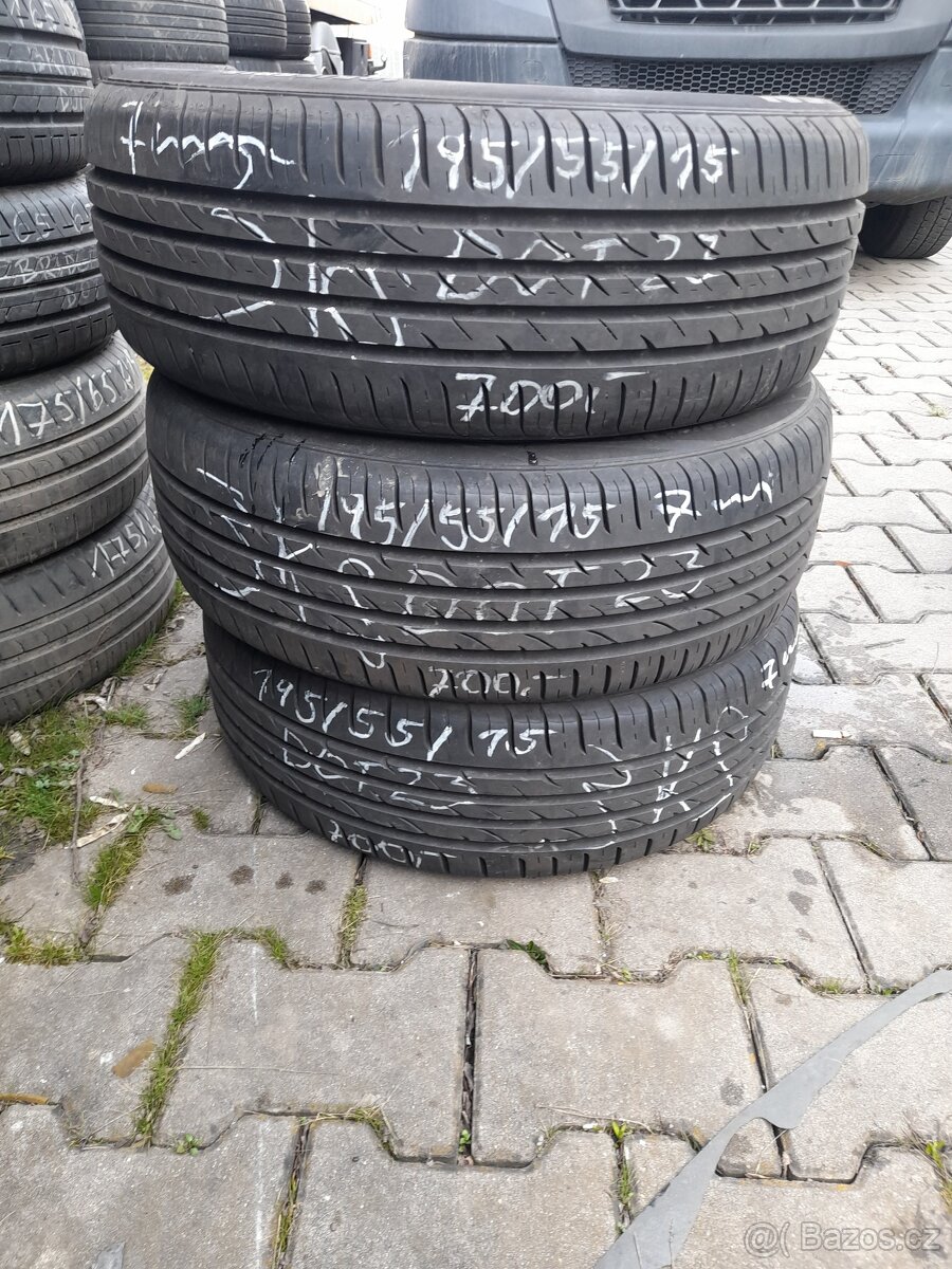 Prodej letních pneumatik 15" - 2