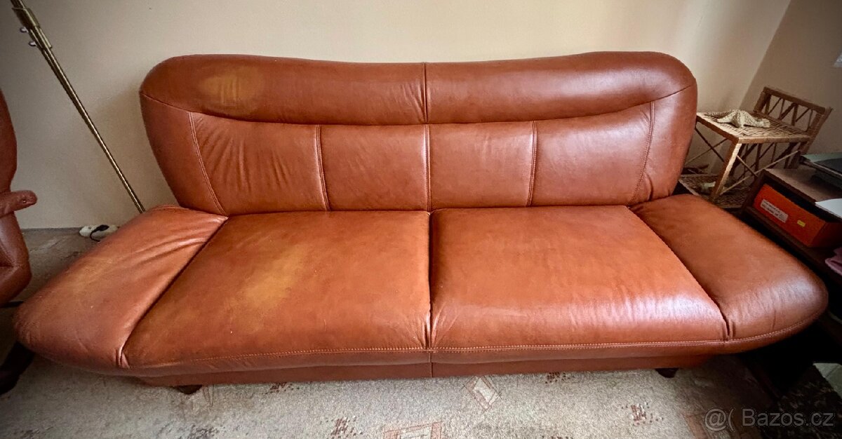 Kožená sedací souprava - 2