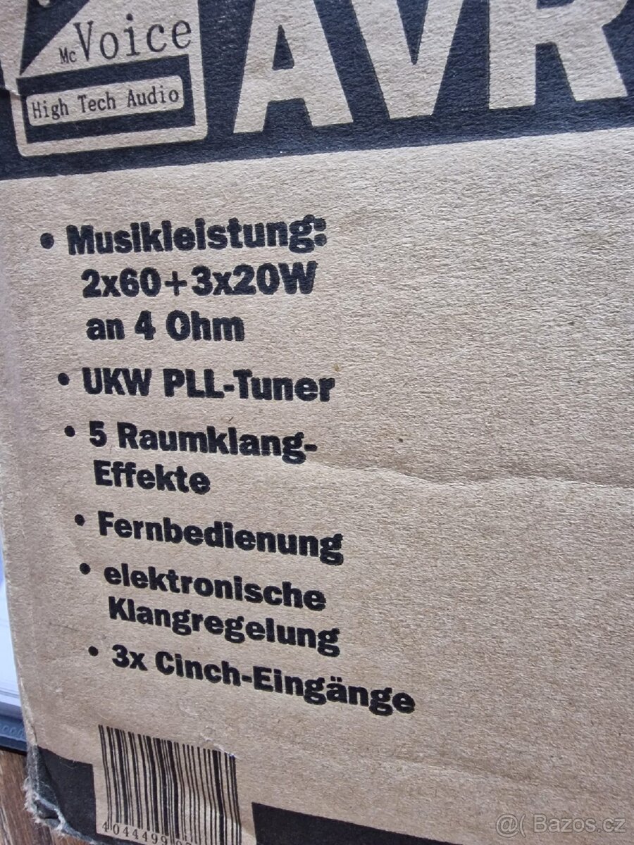 Av Receiver Mc Voice Své 180Bl - 2