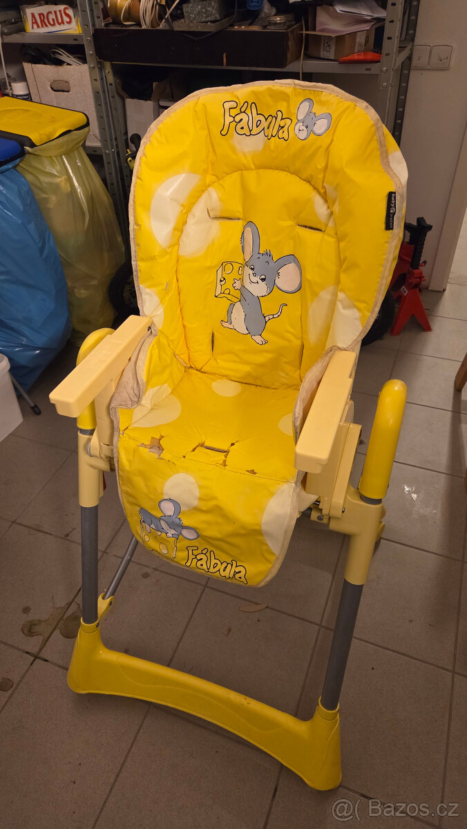 Dětská jídelní židlička Fábula - 2