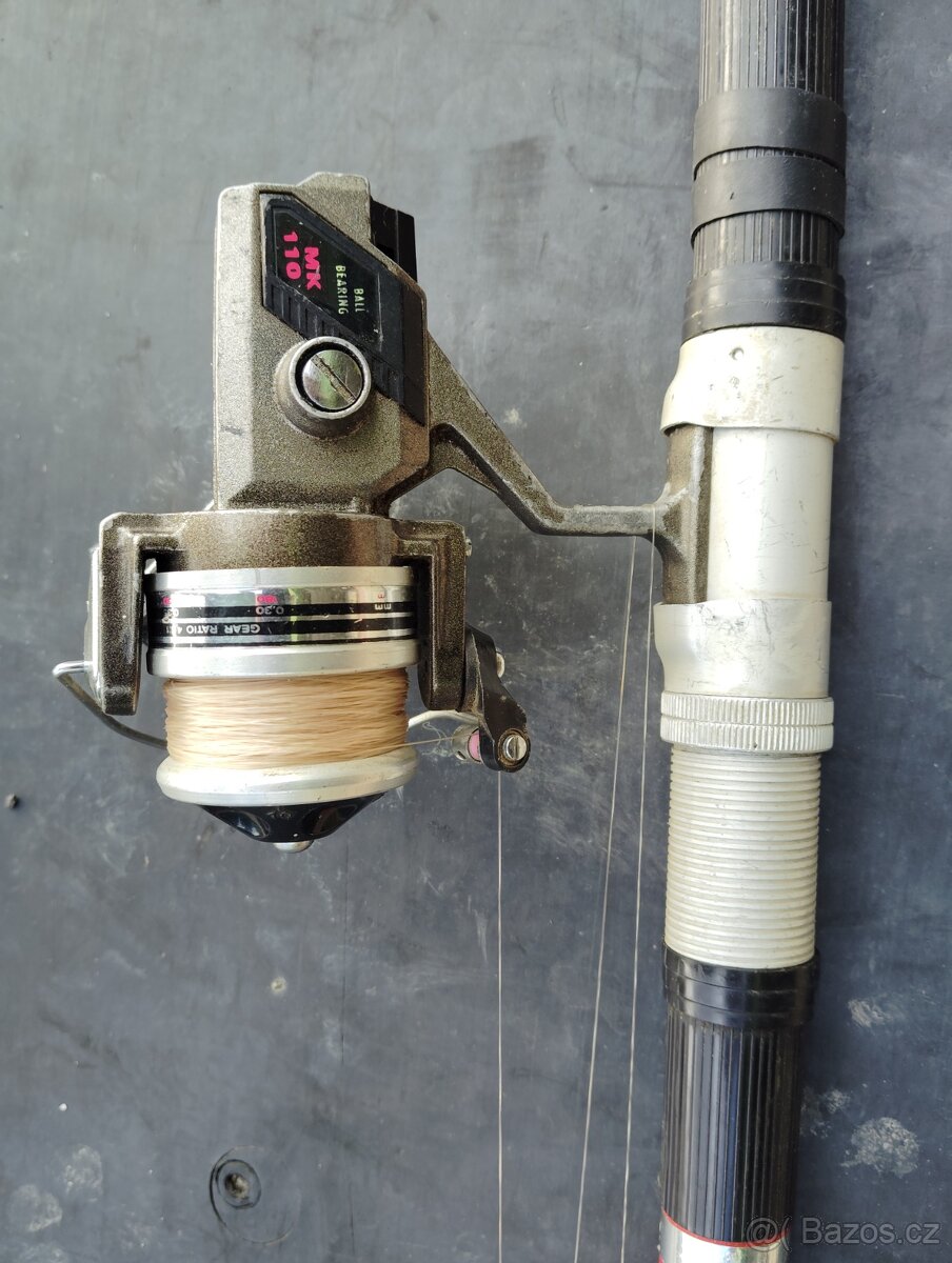 Retro prut+naviják - 2