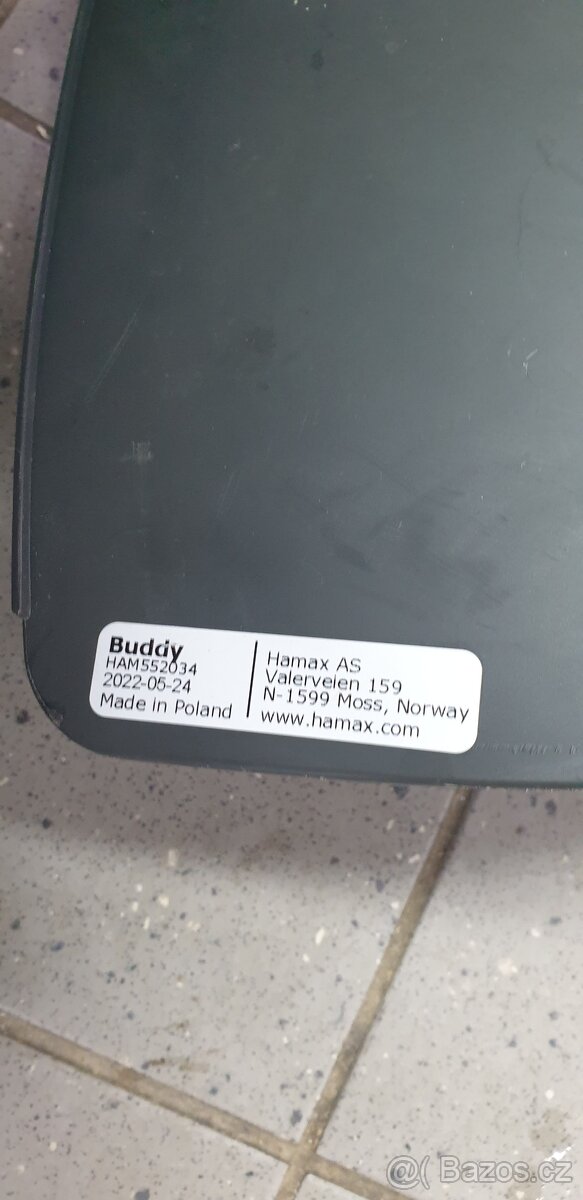 Cyklosedačka HAMAX BUDDY - 2