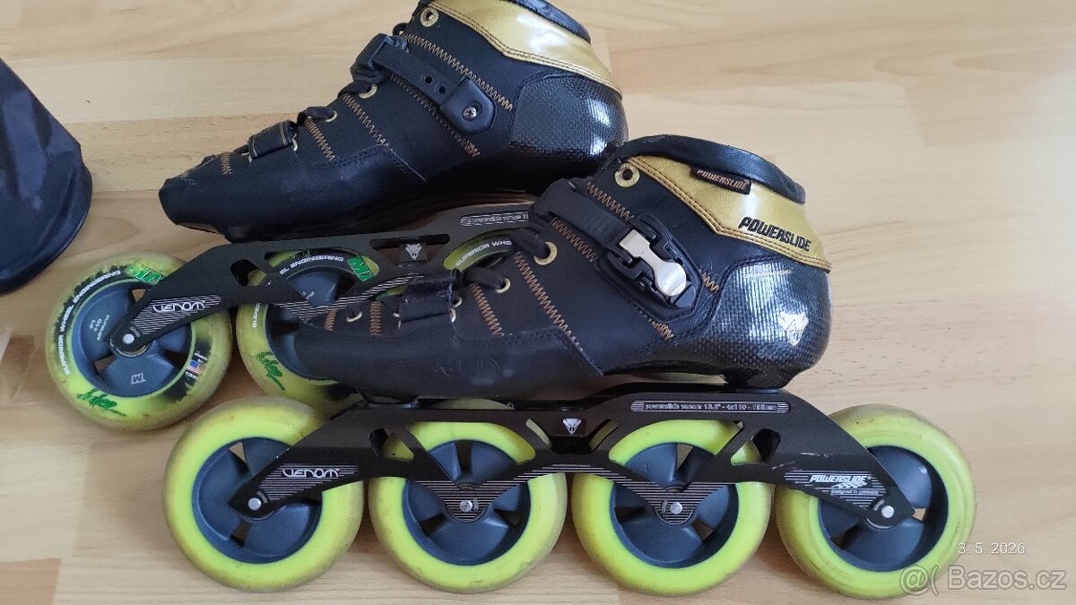 Speed inline brusle Powerslide Venom Karbon (vel.44) - 2