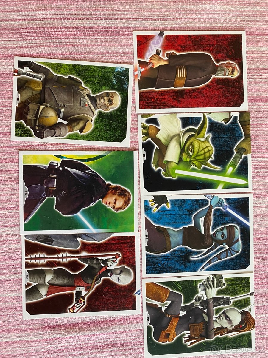 Kartičky STAR WARS - 2