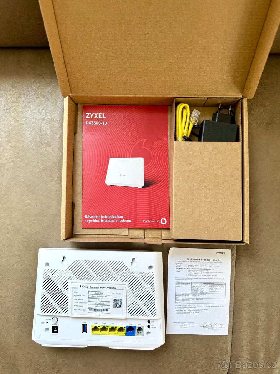 Záruka Modem Zyxel DX3300-T0 - 2