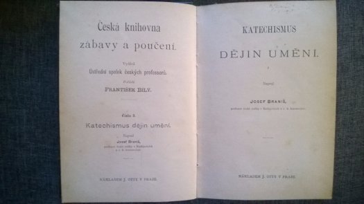 KATECHISMUS DĚJIN A UMĚNÍ (1922) - 2