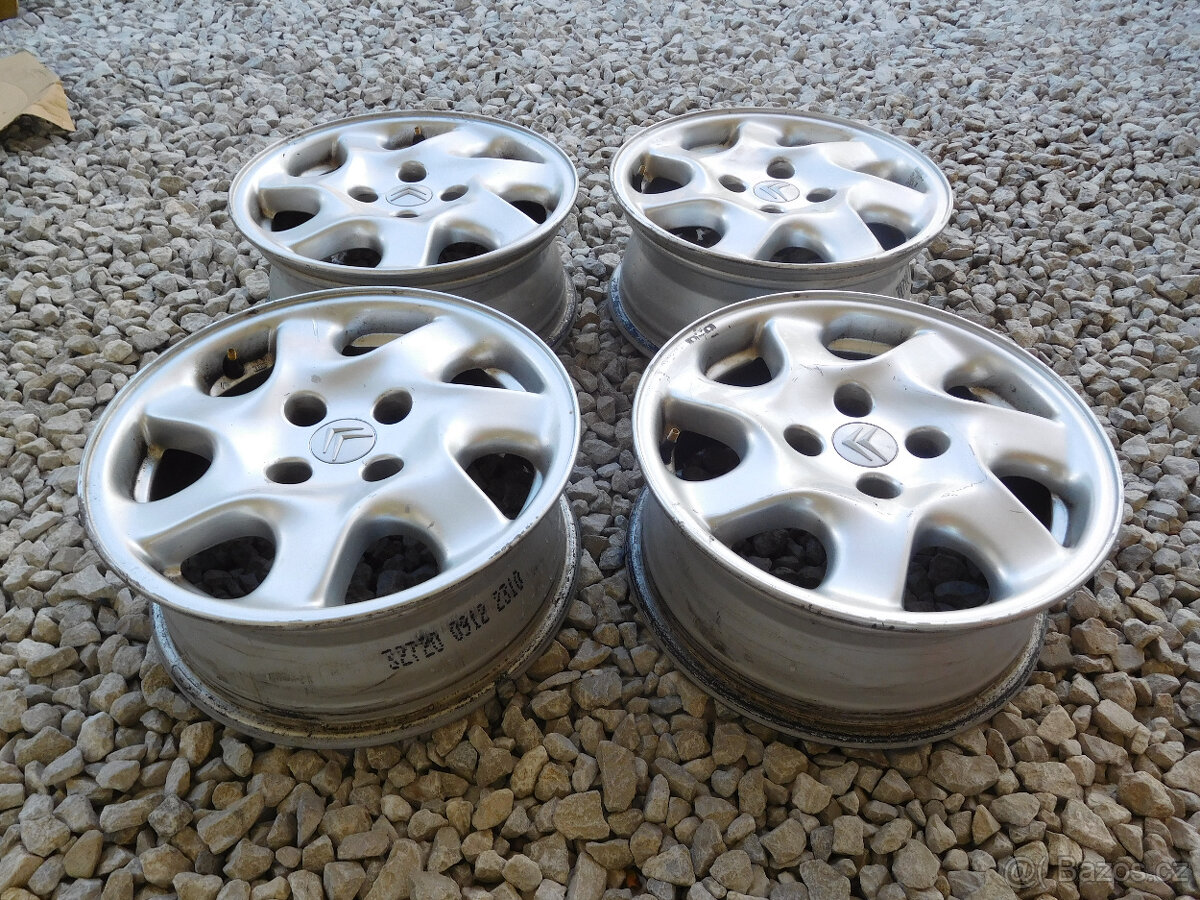 Citroen C5 ALU disky 6Jx15 - 2