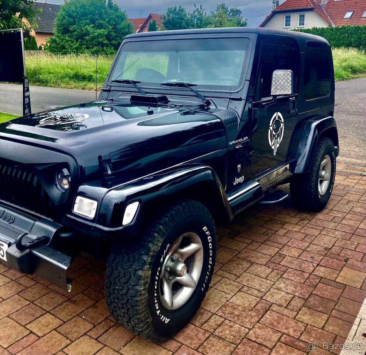 Jeep Wrangler 4.0L 6ti válec TJ 4X4 evropská verze