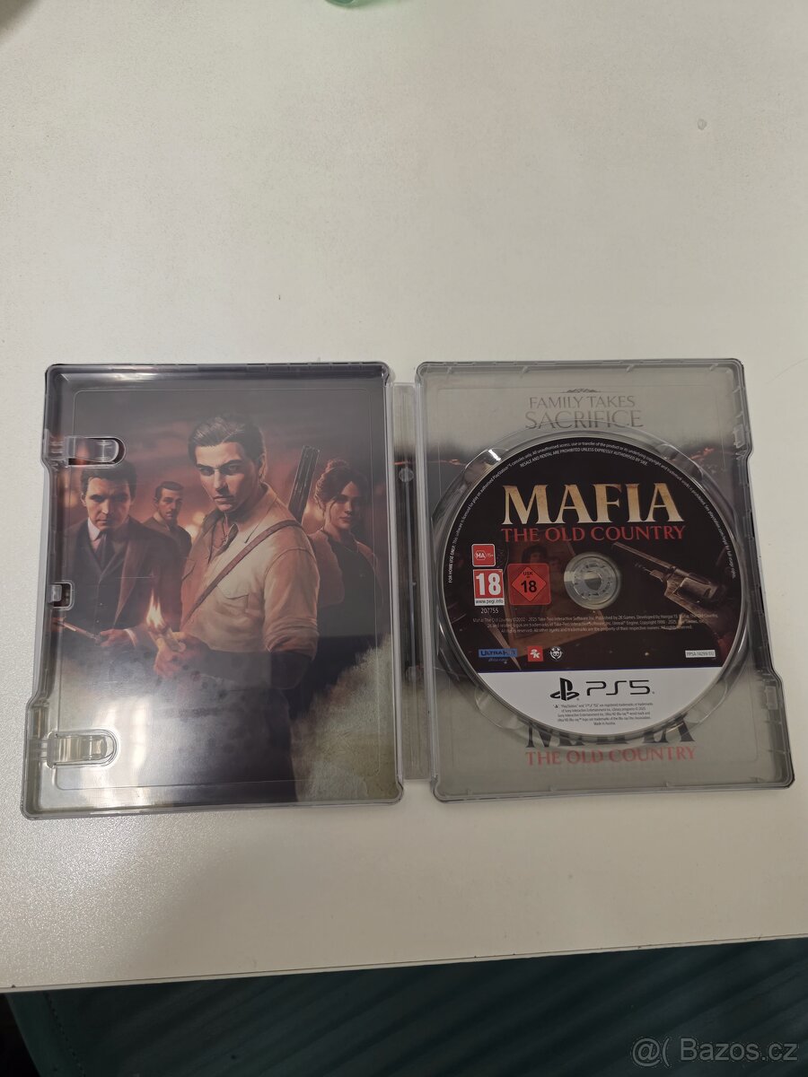 Mafia The old country ps5 steelbook - 2