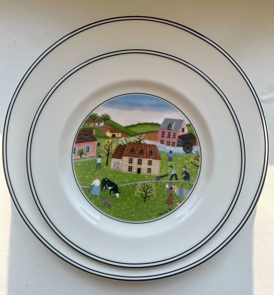 Villeroy&Boch talíř Naif design Mlýn Lovec PC 2500 - 2