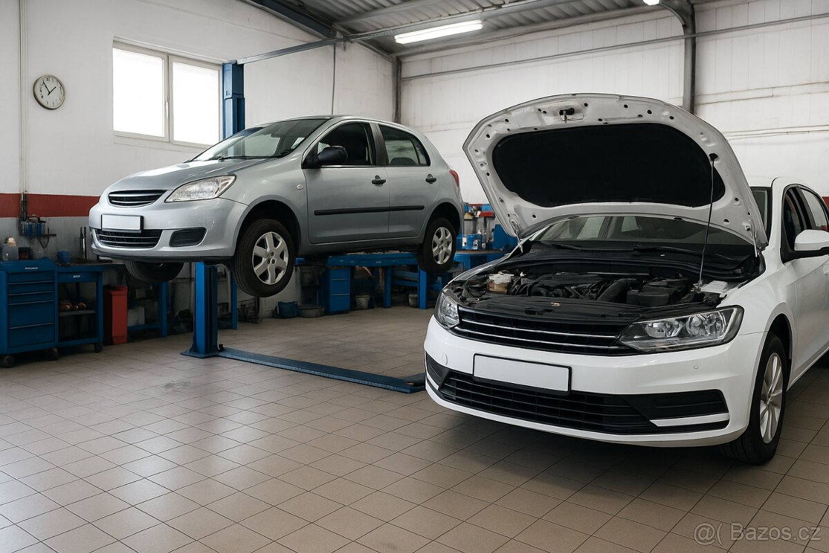 Prodám zavedený autoservis + autolakovnu + rodinný dům – okr - 2