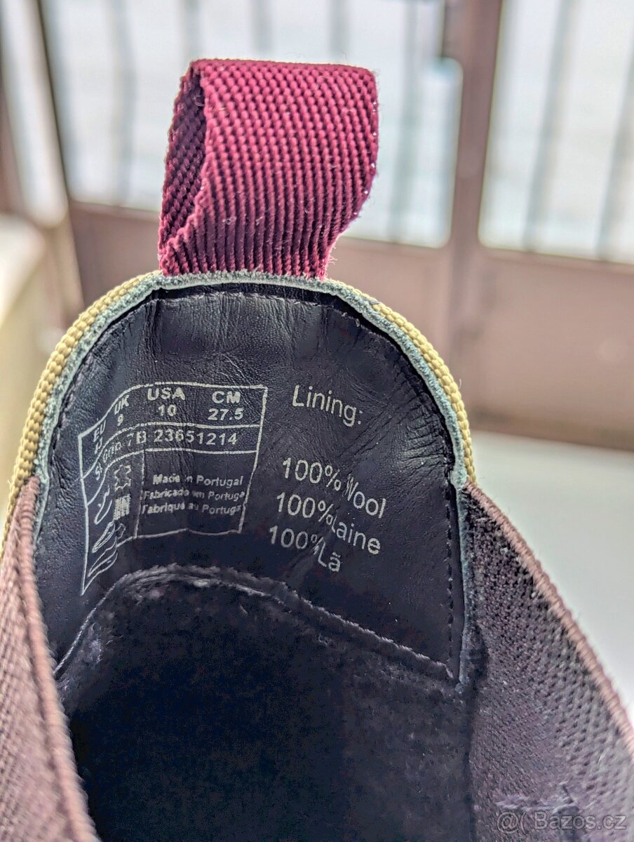 Pánské kotníkové boty GANT, barva Bordeaux, - 2