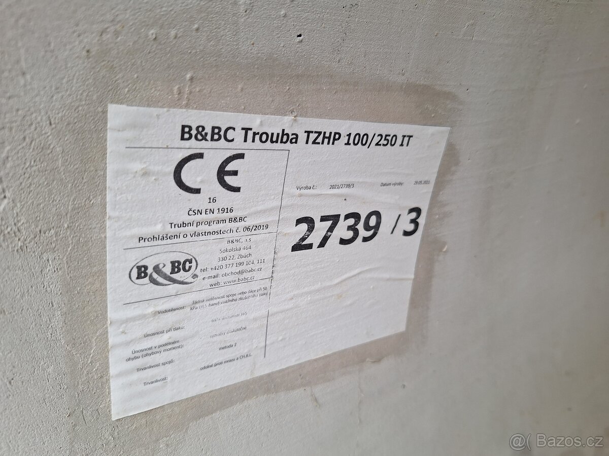 Železobetonová trubka - 2