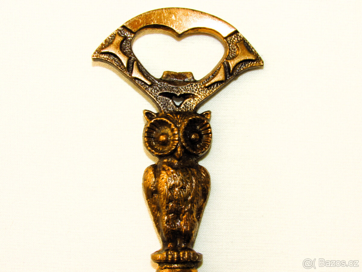 Mosazná vývrtka / otvírák - 2