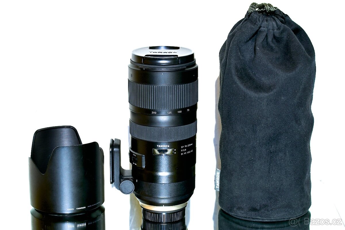 Nikon Tamron SP 70-200mm f/2,8 G2 + UV Kenko TOP STAV - 2
