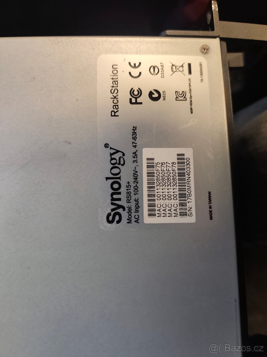 NAS Synology RS815+ - 2