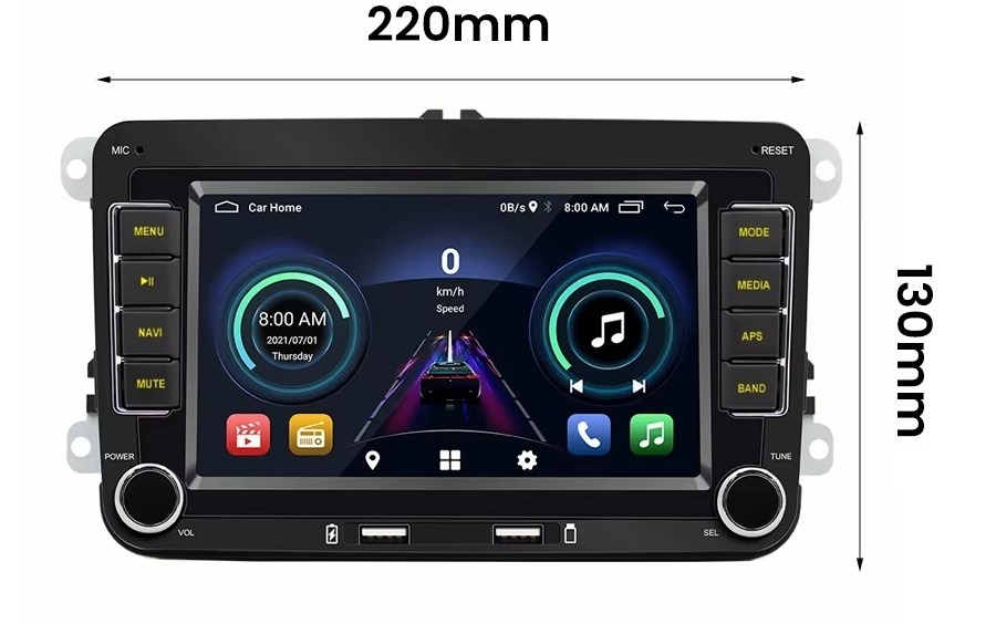 Autorádio pro VW Škoda Seat - 2