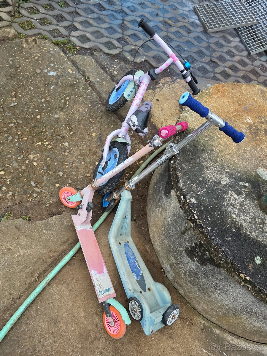 Odrážedlo a koloběžky - 2